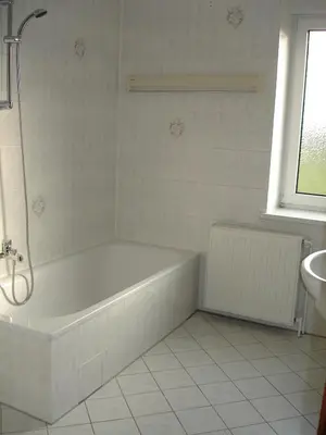 Ein Badezimmer in der Unterkunft Ferienwohnung Schob