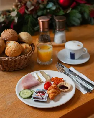 Essen im Hotel oder in der Nähe