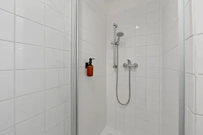 Ein Badezimmer in der Unterkunft primeflats - Apartment Langhans Berlin-Weißensee
