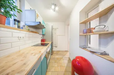 Küche/Küchenzeile in der Unterkunft Design Apartments - 