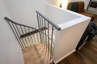 Ein Bett oder Betten in einem Zimmer der Unterkunft Quiet Courtyard Apartment (KB6)