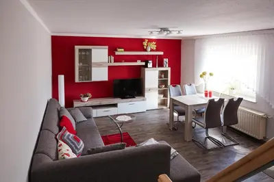 TV/Unterhaltungsangebot in der Unterkunft Ferienhaus Carola