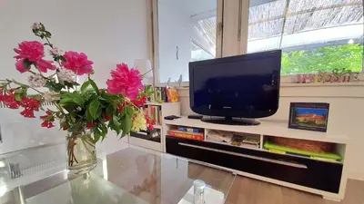 TV/Unterhaltungsangebot in der Unterkunft Mitten im Seenland und Spreewaldnah, schöner Garten