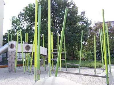 Ein Kinderspielbereich in der Unterkunft 3 Bedroom Apartment (ACERE)