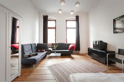 Ein Sitzbereich in der Unterkunft 3 Bedroom Apartment (ACERE)