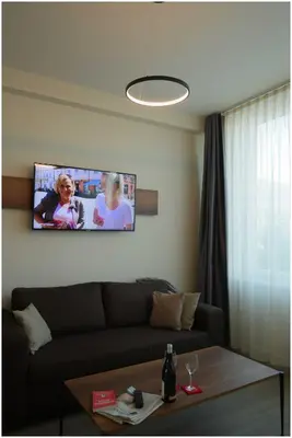 TV/Unterhaltungsangebot in der Unterkunft Motel Plus Schönefeld