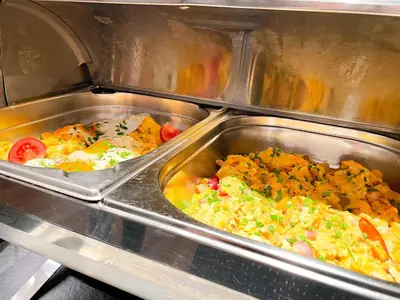 Essen im Aparthotel oder in der Nähe