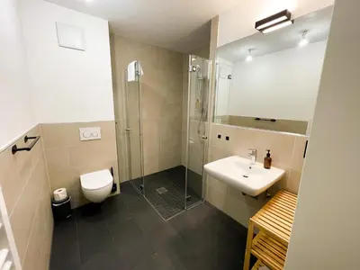 Ein Badezimmer in der Unterkunft HOLI City Apart Hotel Berlin