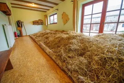 Grundriss der Unterkunft Scheunenherberge