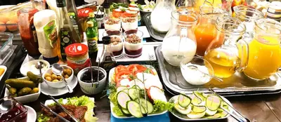Essen im Hotel oder in der Nähe