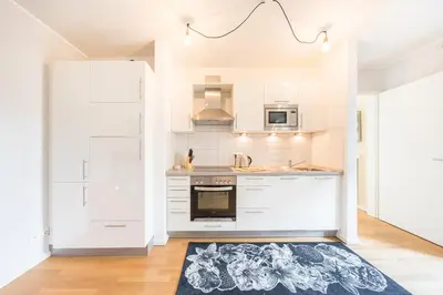 Küche/Küchenzeile in der Unterkunft Design Apartments - 