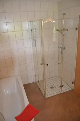 Ein Badezimmer in der Unterkunft Adebarsoase