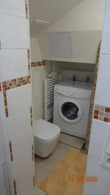Ein Badezimmer in der Unterkunft Pension 