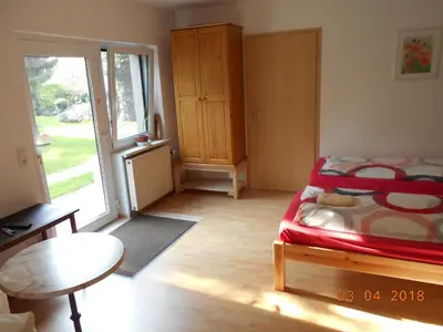 Ein Bett oder Betten in einem Zimmer der Unterkunft Pension 