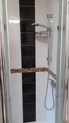 Ein Badezimmer in der Unterkunft Pension 