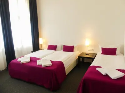 Ein Bett oder Betten in einem Zimmer der Unterkunft Goldmarie