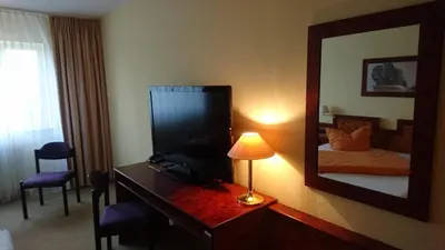 TV/Unterhaltungsangebot in der Unterkunft Landhotel Trampe