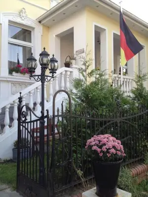 Das Gebäude in dem sich das Hotel befindet