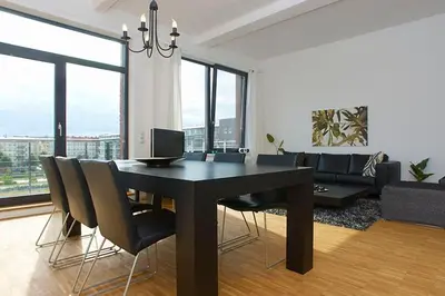 Grundriss der Unterkunft Spacious Studio Apartment Friedrichshain