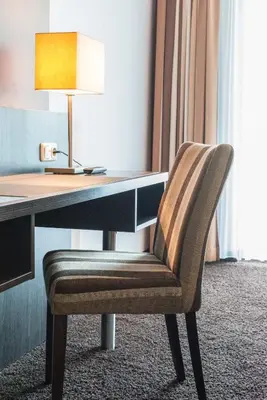 Ein Sitzbereich in der Unterkunft Hotel Markgraf