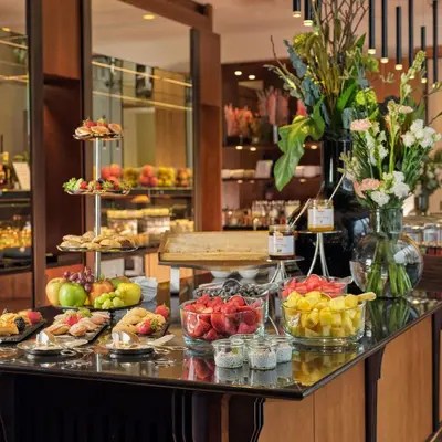 Essen im Hotel oder in der Nähe