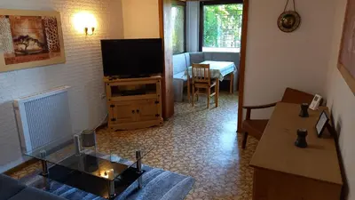 TV/Unterhaltungsangebot in der Unterkunft Ferienhaus direkt am See