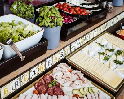 Essen im Hotel oder in der Nähe