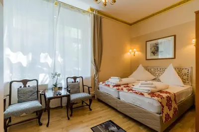 Ein Bett oder Betten in einem Zimmer der Unterkunft Arbio I Parlamento Rooms near Schonhauser Allee