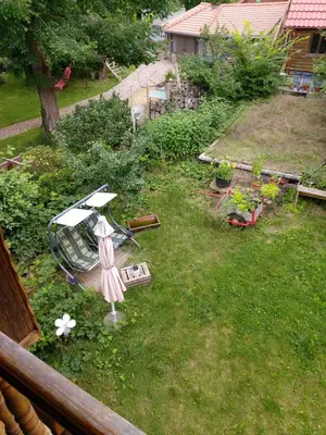 Ein Garten an der Unterkunft Kräuter-Heidi