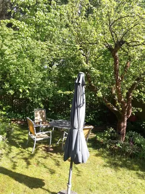 Ein Garten an der Unterkunft Kräuter-Heidi