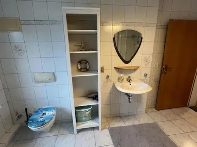 Ein Badezimmer in der Unterkunft Ferienappartements am See