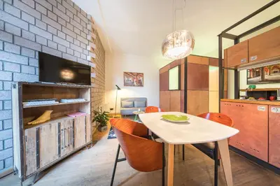 Küche/Küchenzeile in der Unterkunft Design Apartments - 
