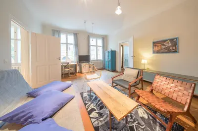 Ein Sitzbereich in der Unterkunft Design Apartments - 