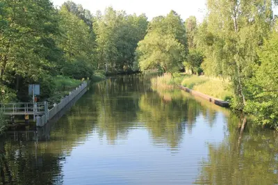 Naturlandschaft in der Nähe der Ferienwohnung