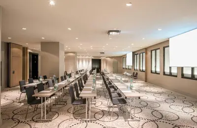 Der Geschäftsbereich oder Konferenzraum in der Unterkunft The Posthouse Berlin Potsdamer Platz- Leonardo Limited Edition