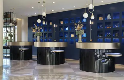Lounge oder Bar in der Unterkunft The Posthouse Berlin Potsdamer Platz- Leonardo Limited Edition