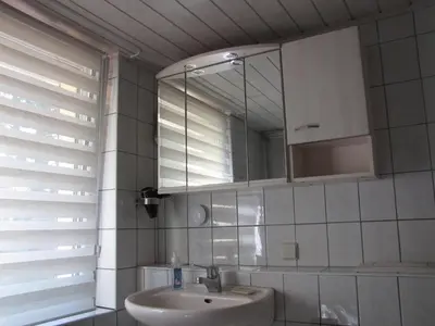 Ein Badezimmer in der Unterkunft Spreewaldhaus Lübben
