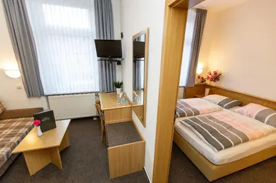 TV/Unterhaltungsangebot in der Unterkunft Hotel Albena - garni Hotel