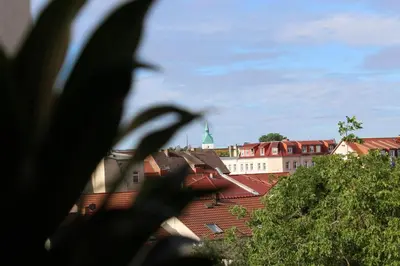 Das Gebäude in dem sich das Hotel befindet