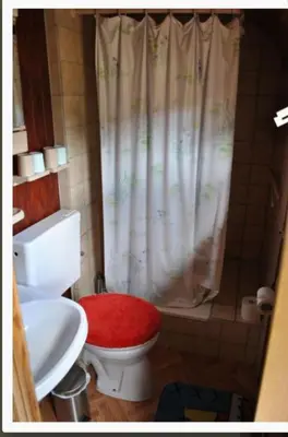 Ein Badezimmer in der Unterkunft Mobile-Home