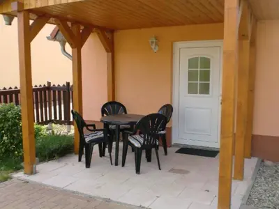 Ein Patio oder anderer Außenbereich in der Unterkunft Ferienhof Gosen