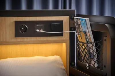 Ein Bett oder Betten in einem Zimmer der Unterkunft Generator Berlin Alexanderplatz