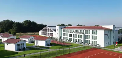 Das Gebäude in dem sich das Hotel befindet