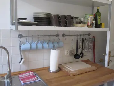 Küche/Küchenzeile in der Unterkunft Berlin Prenzlauer Berg