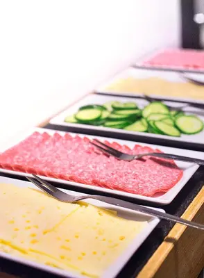 Essen im Hotel oder in der Nähe