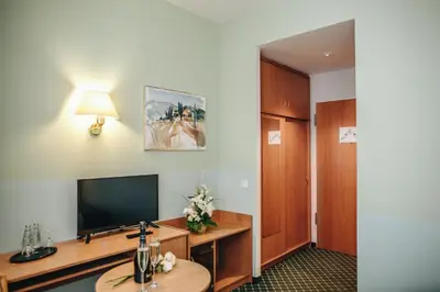 TV/Unterhaltungsangebot in der Unterkunft Hotel 