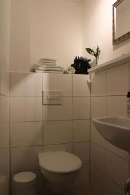 Ein Badezimmer in der Unterkunft EG Die alte Stadtmühle von Kloster Zinna