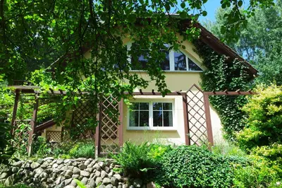 Ein Garten an der Unterkunft Ferienwohnung Mittelmühle