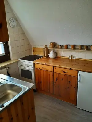 Küche/Küchenzeile in der Unterkunft Ferienhaus Kerstin