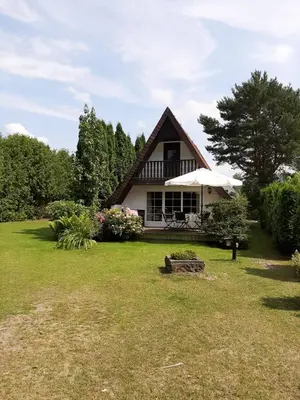 Ein Garten an der Unterkunft Ferienhaus Kerstin